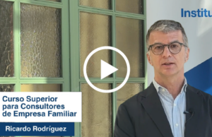 Testimonial del Curso superior para consultores de empresa familiar: Ricardo Rodríguez