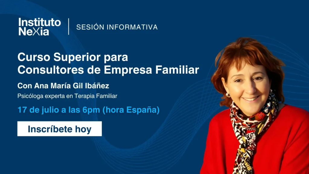 Sesión informativa curso superior consultor empresa familiar para el asesor profesional especializado en empresas familiares.